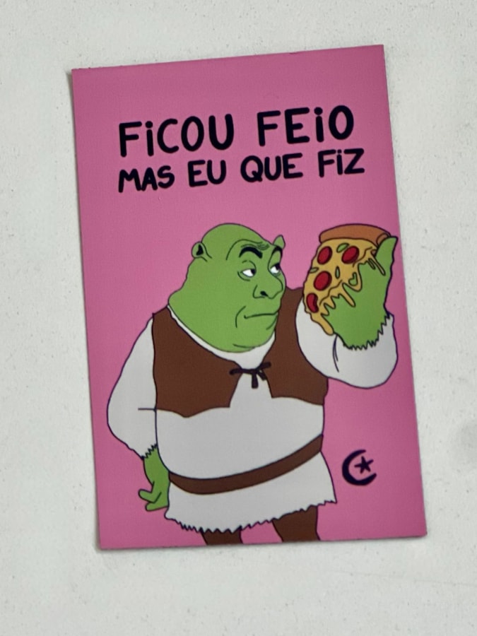 Imã de Geladeira Shrek eu que fiz — imagem 2