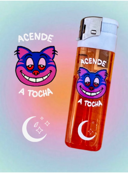Isqueiro Acende a Tocha - Laranja