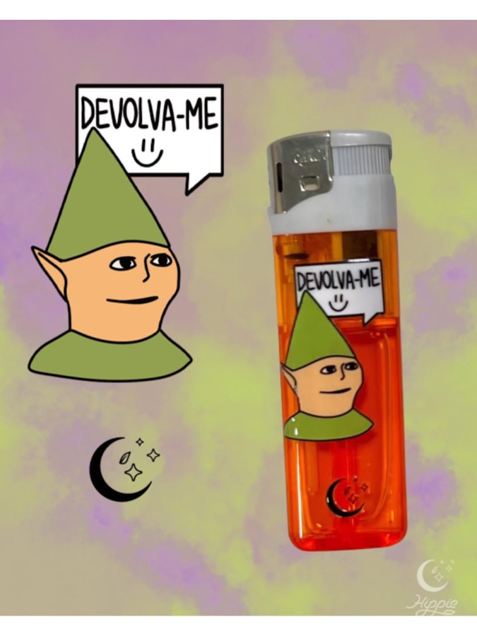 Isqueiro Duende Devolva-me - Laranja — imagem 2
