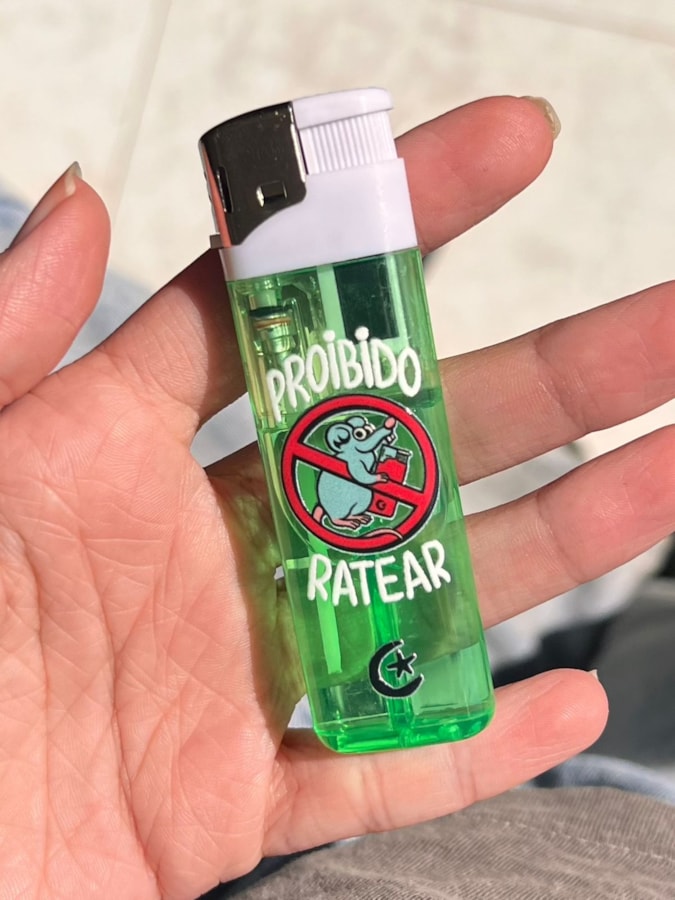 Isqueiro Proibido Ratear - Verde — imagem 2