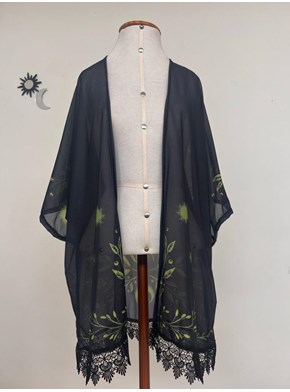 Kimono Bruxa Verde