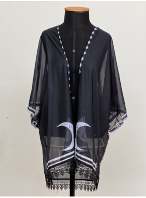 Kimono Gato Preto dá Sorte