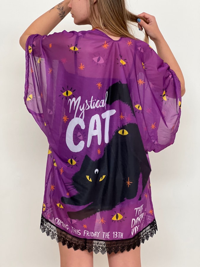Kimono Mystical Cat — imagem 1
