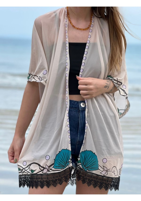 Kimono Sereia Encantada