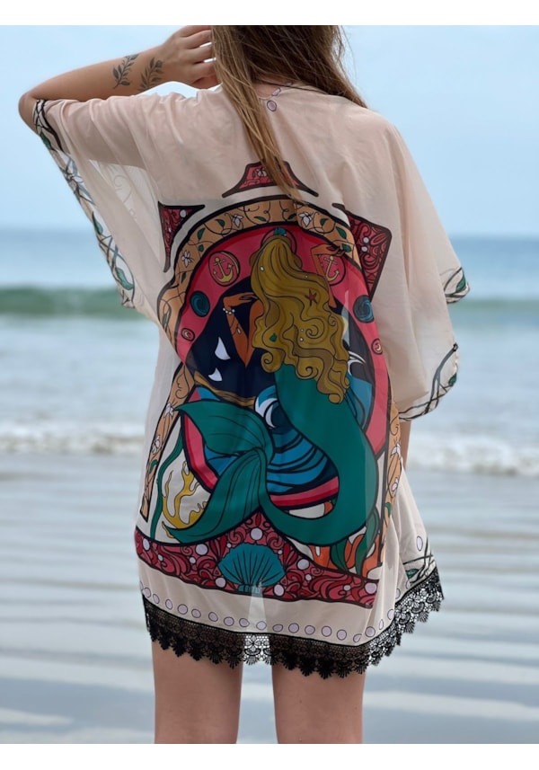 Kimono Sereia Encantada