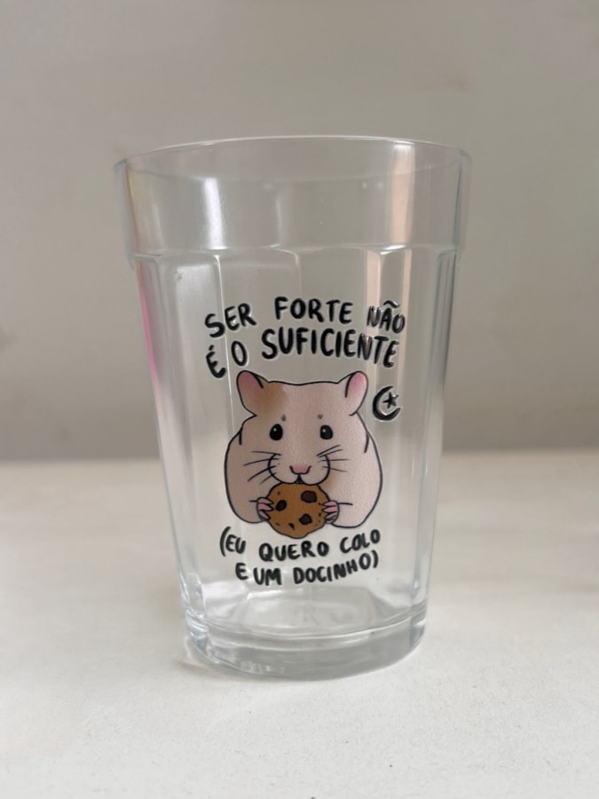 Kit com 3 Copos Não é o Suficiente - Vidro 190ml — imagem 4
