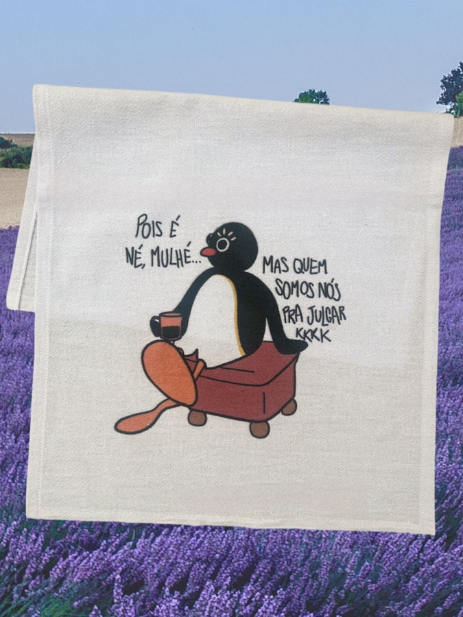 Kit com 3 Panos de Prato - Pingu — imagem 3