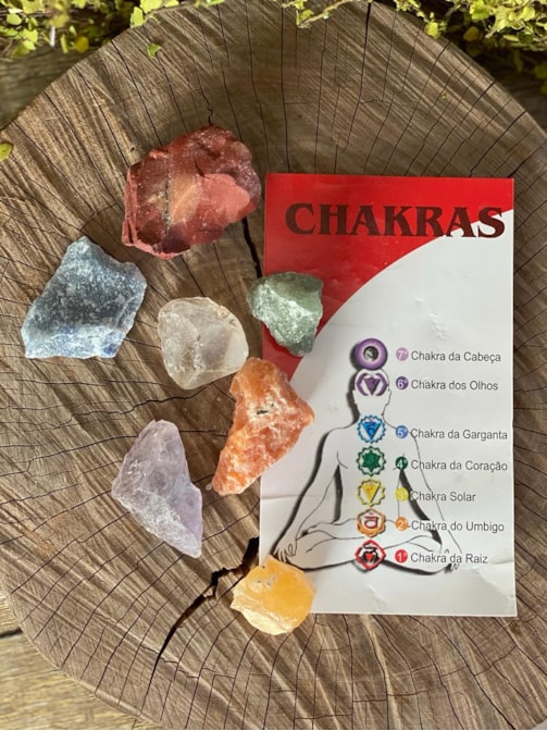 Kit Pedras Chakras