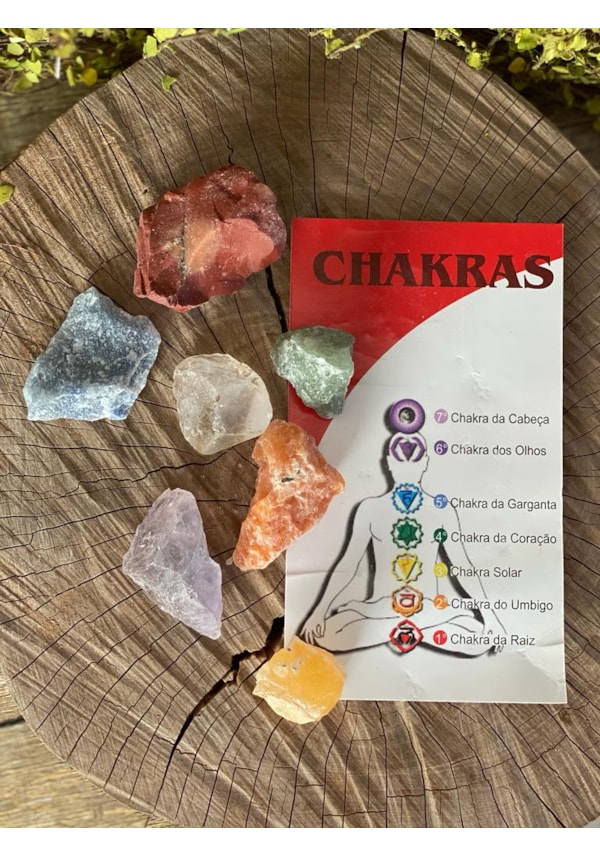 Kit Pedras Chakras