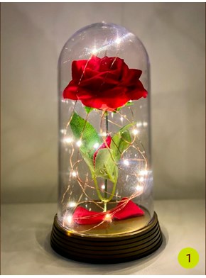 Luminária Cúpula Rosa