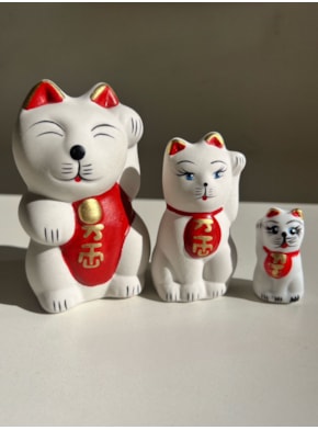 Maneki da Sorte - Gesso