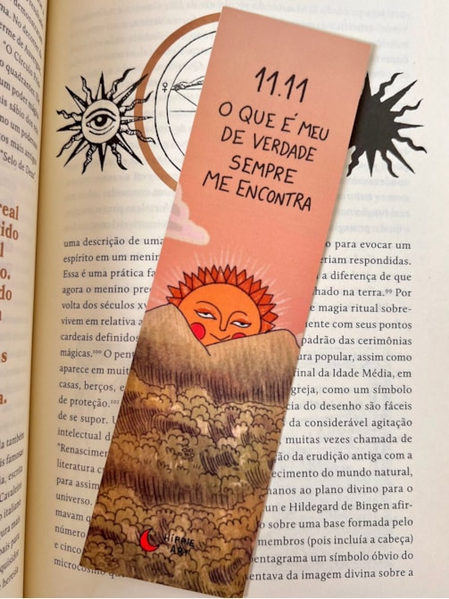Marca Página 1111- O que é meu de verdade