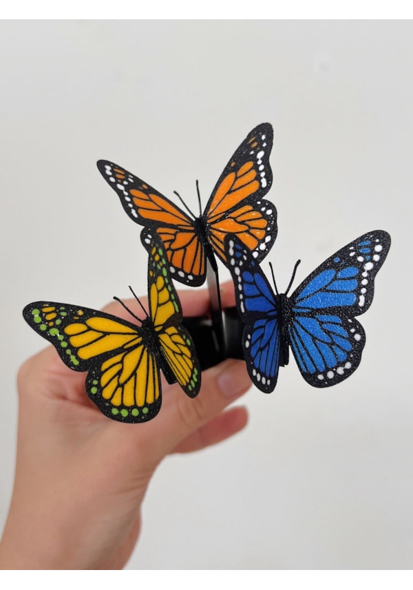Marca Página Borboleta 3D