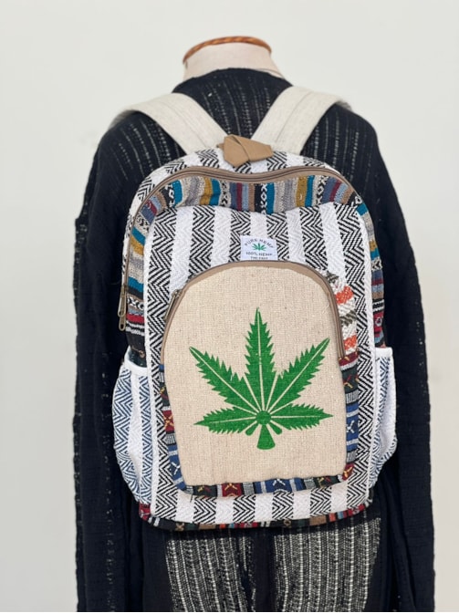 Mochila Grande Hemp Cânhamo - Leão