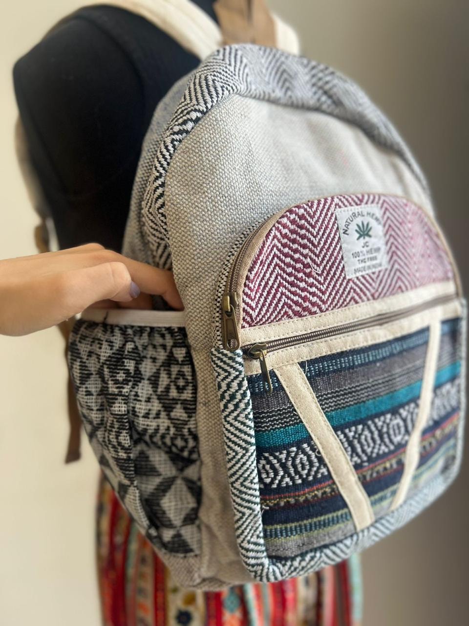 Mochila Hemp - Mó Paz — imagem 3