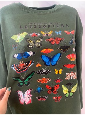 Moletom Lepidoptera - Verde