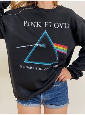 Moletom Pink Floyd - Preto