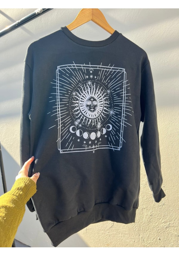 Moletom Solar - Preto