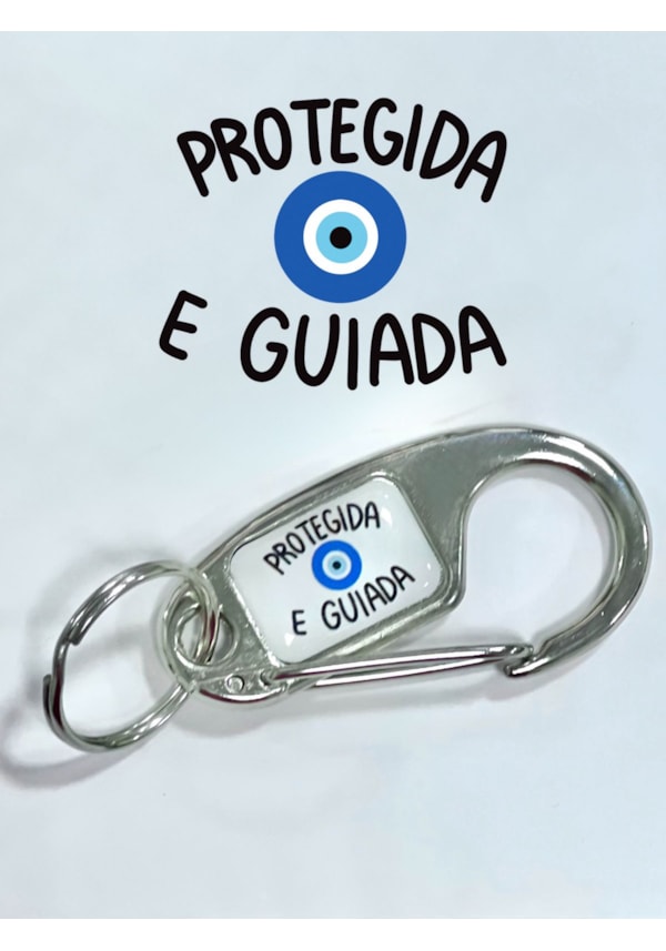 Mosquetão Olho Grego Protegida e Guiada