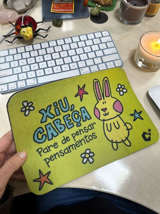 Mouse Pad - Xiu Cabeça — imagem 3