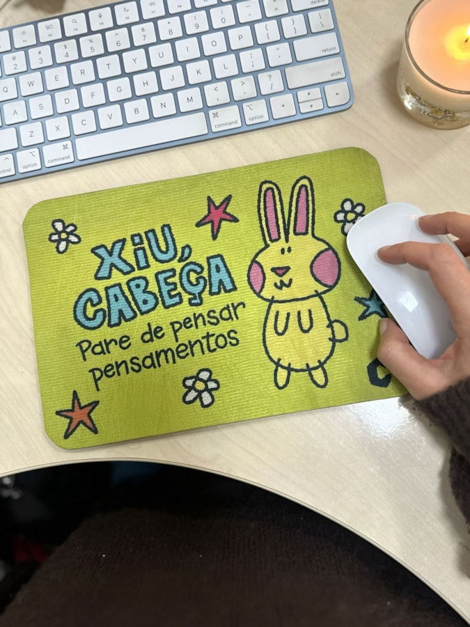 Mouse Pad - Xiu Cabeça — imagem 1