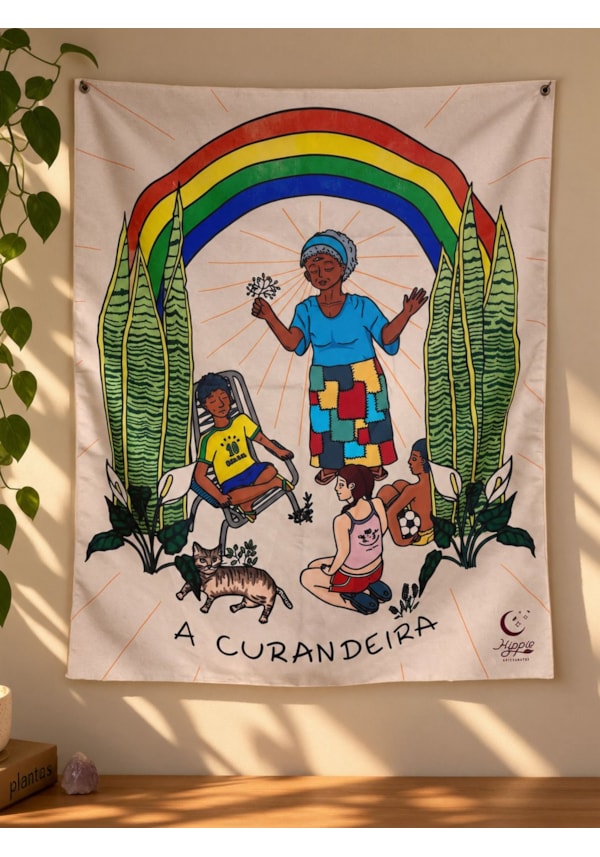 Panô Curandeira - Off-White