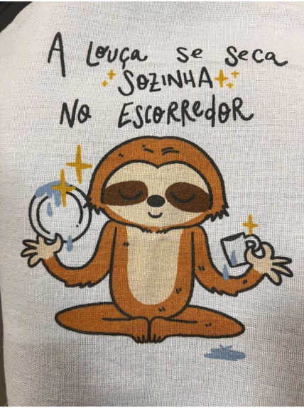 Pano de Prato - A Louça Se Seca Sozinha