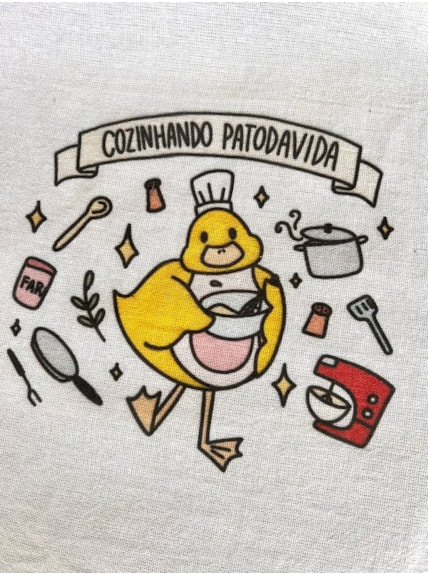 Pano de Prato - Cozinhando Patodavida