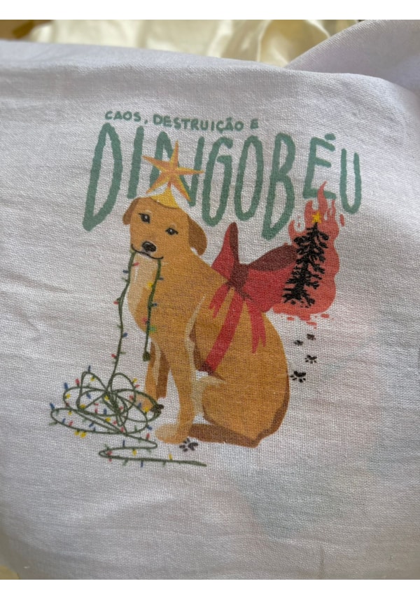 Pano de Prato - Dingobéu Cachorro