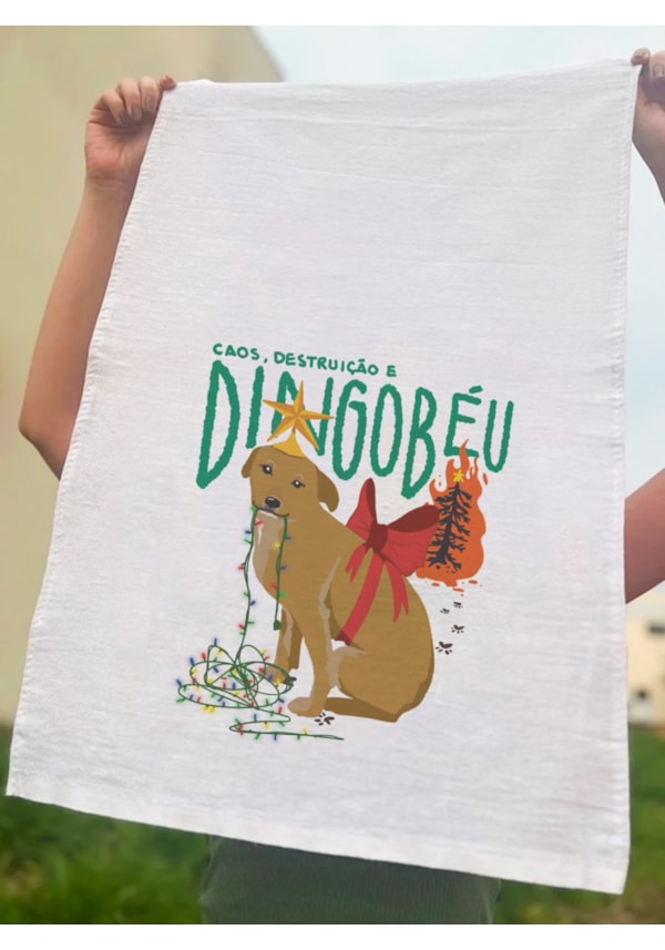 Pano de Prato - Dingobéu Cachorro