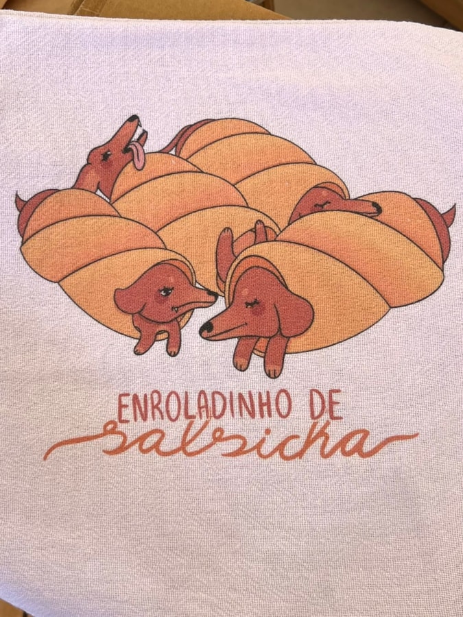Pano de Prato - Enroladinho de Salsicha — imagem 2