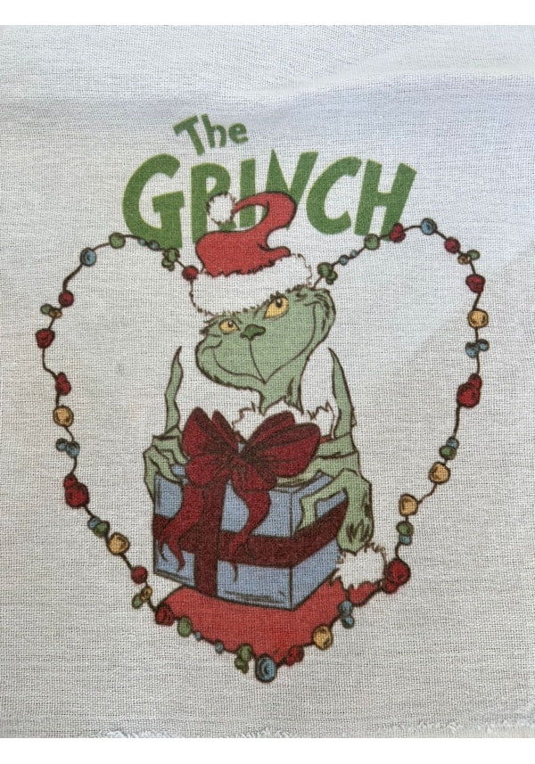 Pano de Prato - Grinch
