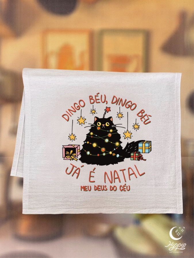 Pano de Prato - Já é Natal — imagem 1