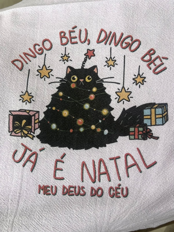 Pano de Prato - Já é Natal — imagem 2