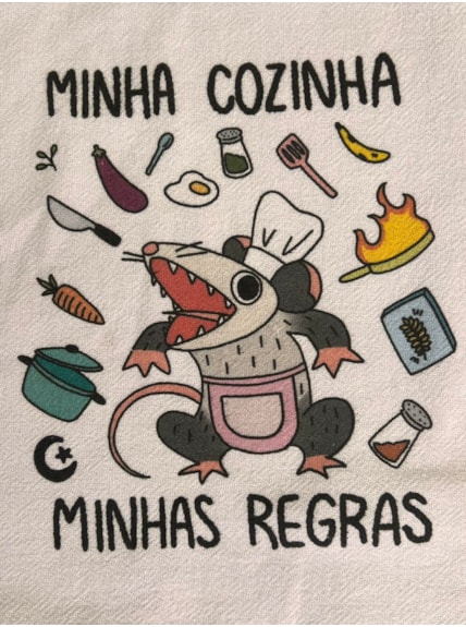 Pano de Prato - Minha cozinha minhas regras