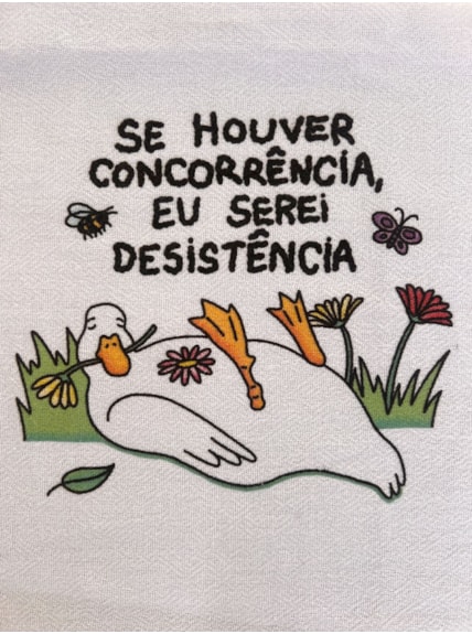 Pano de Prato - Pato da desistência
