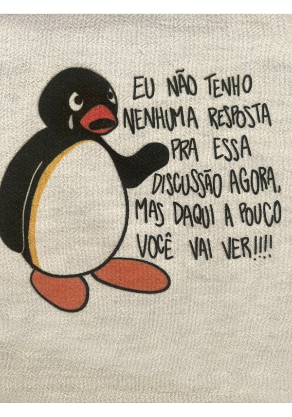 Pano de Prato - Pingu Discussão