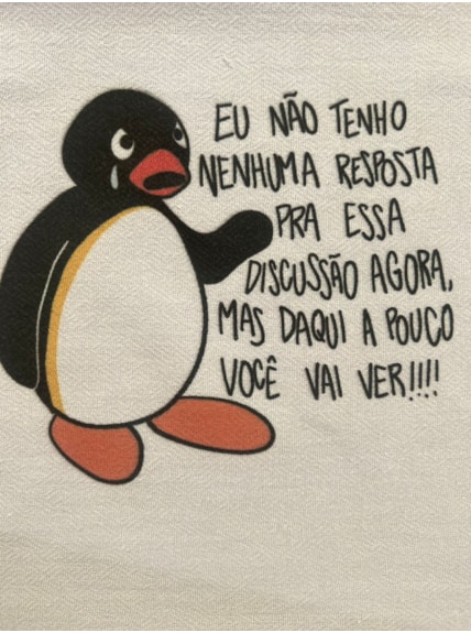 Pano de Prato - Pingu Discussão