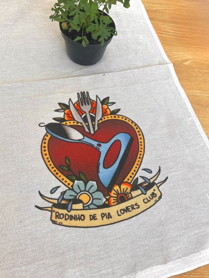 Pano de Prato - Rodinho de Pia — imagem 1