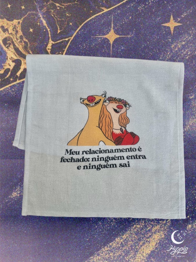 Pano de Prato - Sid Relacionamento Fechado — imagem 1