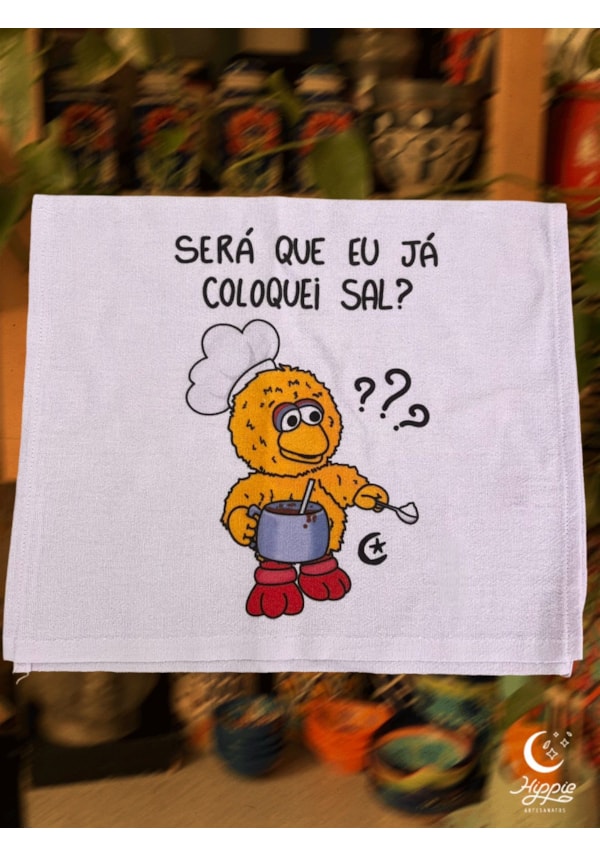 Pano de Prato - “Será que eu coloquei sal?”