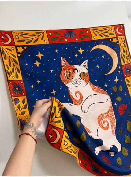 Panô Gato Astral