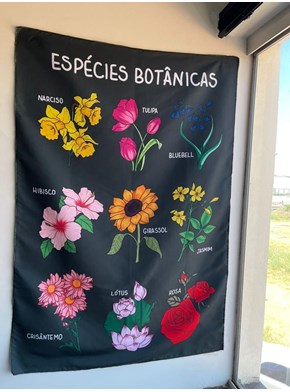 Panô Hippie Espécies Botânicas