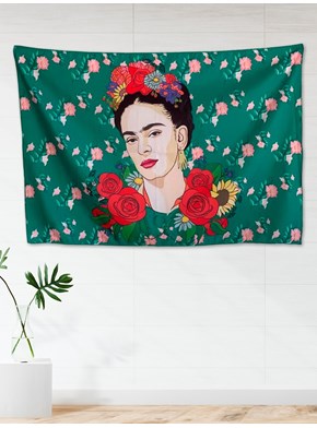 Panô Hippie Frida Kahlo Green
