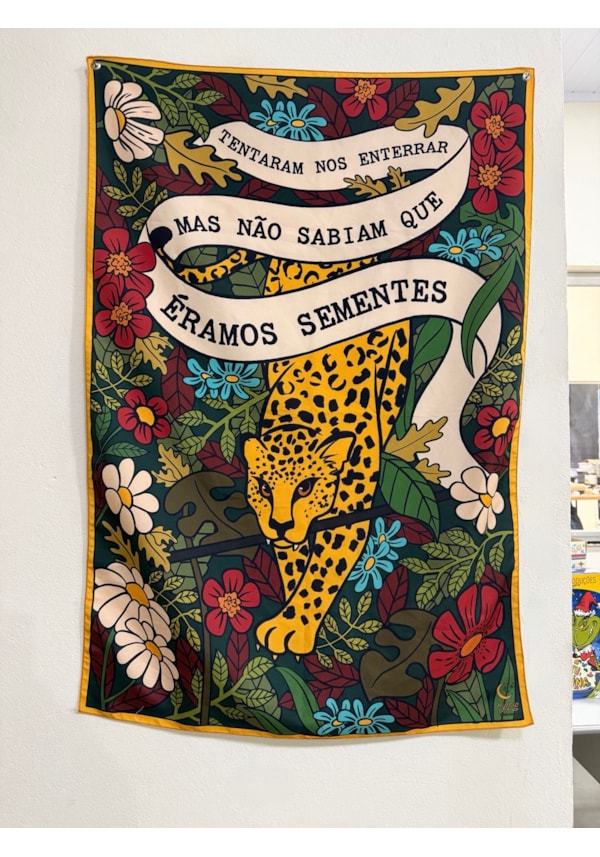 Panô Sementes - Onça