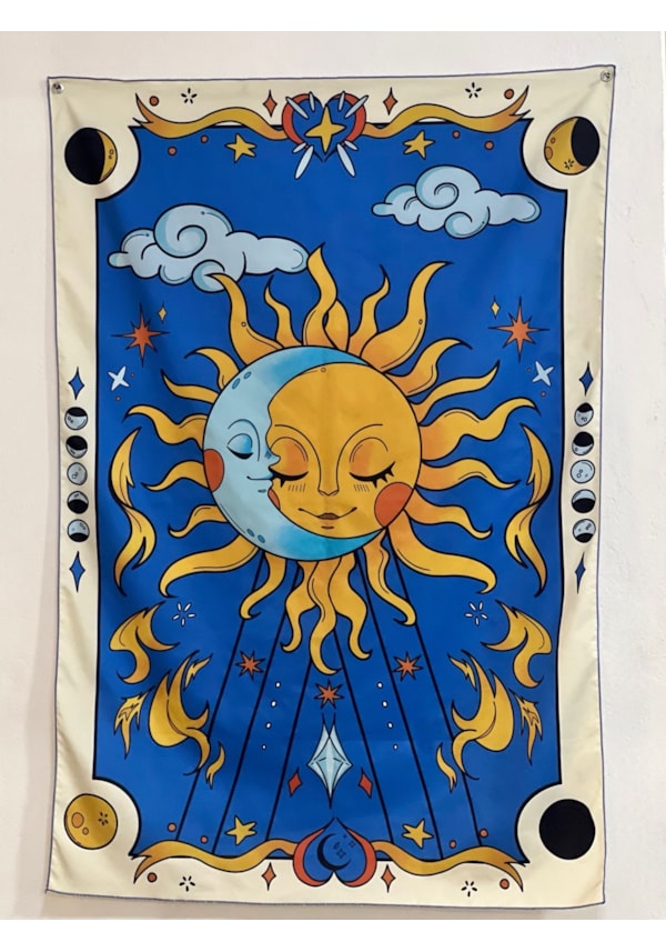 Panô Sol e Lua Hippie
