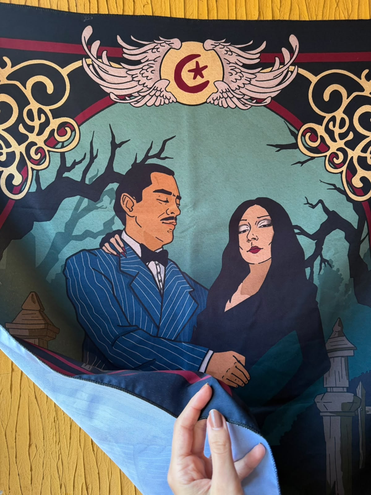 Panô The Lovers Mortícia e Gomez — imagem 2