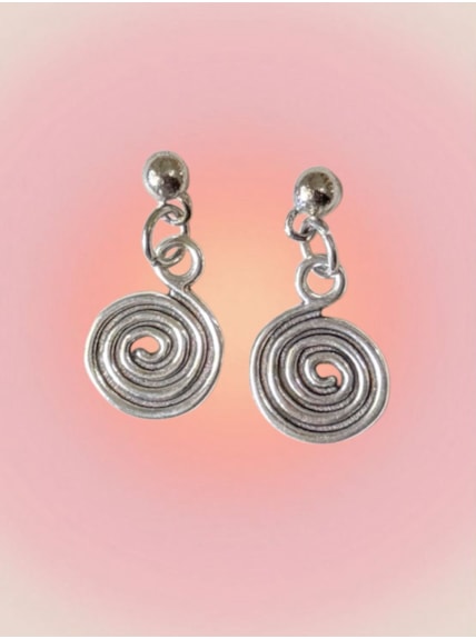 Par de Brincos Espiral