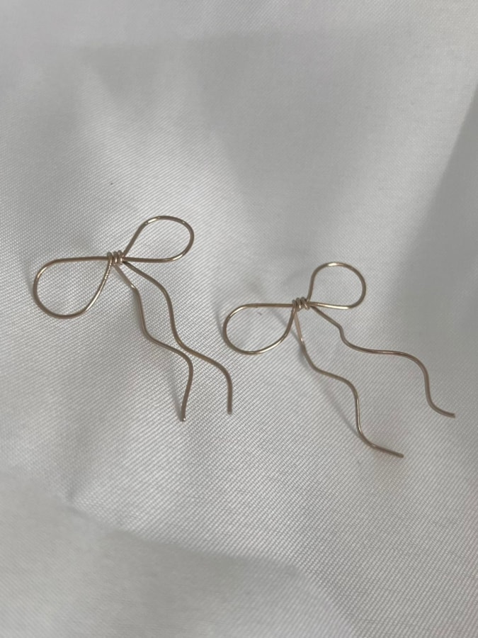 Par de Brincos Laço Coquete - Lana Del Rey — imagem 2