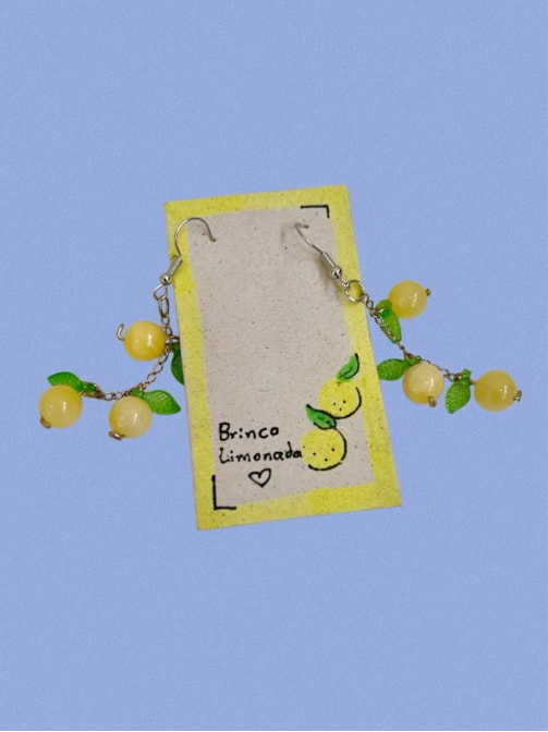 Par de Brincos Limonada